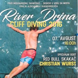 Prvi međunarodni skokovi u rijeku Drinu 7. augusta