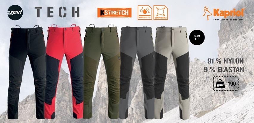 Kapriol Tech hlace outdoor aktivnosti