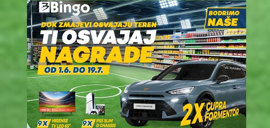 Bingo nagradna igra bodrimo naše