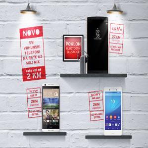 Nabavite vrhunski telefon uz mjesečnu ratu već od 2 KM