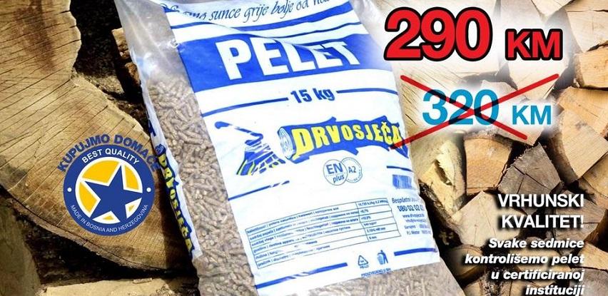 Ne propustite akcijsku cijenu peleta!