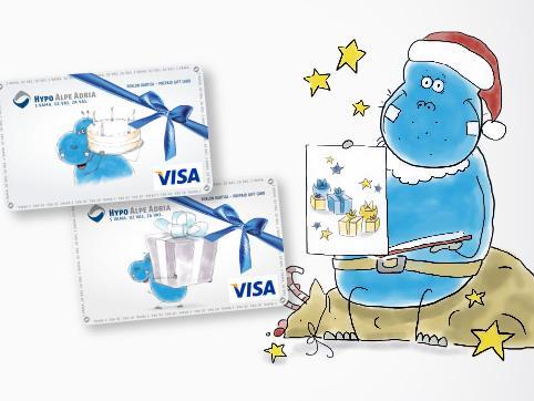 Savršen poklon: Hypo Visa poklon kartica