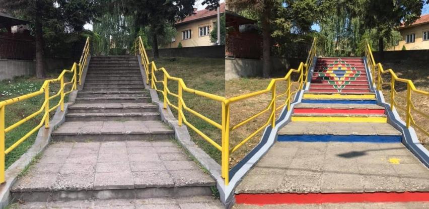 Vesele stepenice u Gračanici