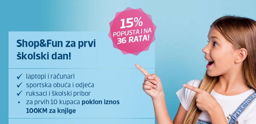 Shop&Fun za prvi školski dan!