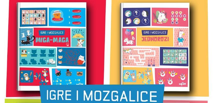 Igre i mozgalice - Najnoviji serijal vježbanki u ponudi Malik books