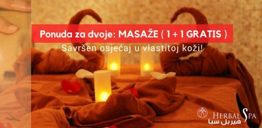 Ponuda za dvoje: MASAŽE (1+ 1 GRATIS)