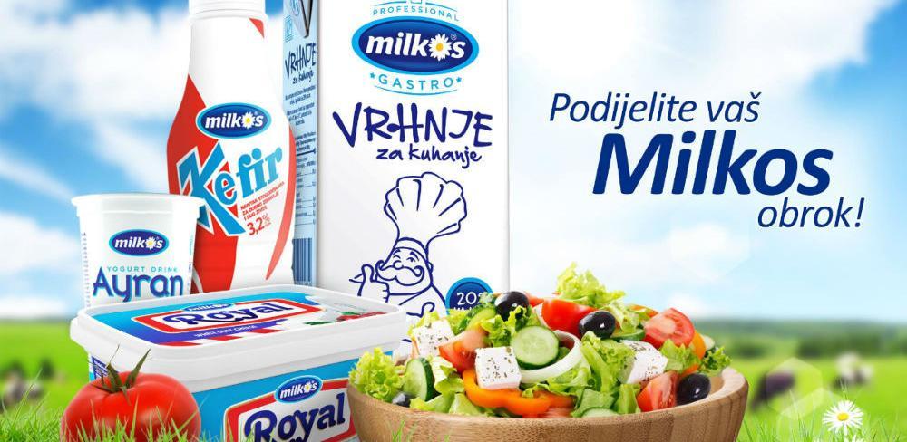 Milkos poklanja - Podijelite vaš Milkos obrok!