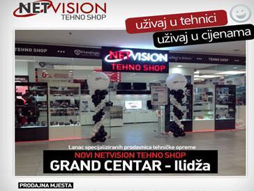 Novi Netvision Tehno Shop u Grand centru na Ilidži