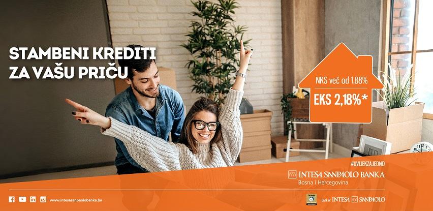Stambeni krediti za vašu priču, uz kamatnu stopu već od 1,88% (EKS 2,18%)