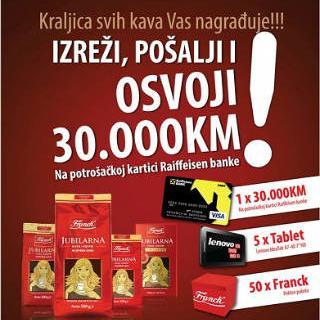 Kraljica svih kava Vas nagrađuje - Izreži, pošalji, osvoji 30.000 KM!