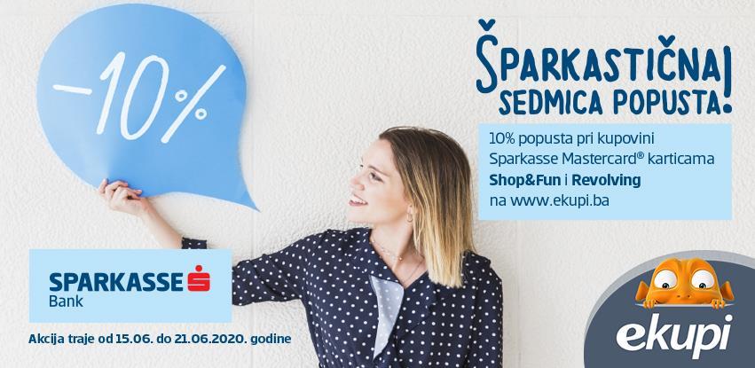 Šparkastična sedmica popusta na ekupi.ba