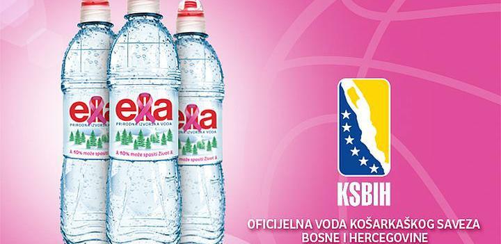 Domaći uz domaće i u 2017: Ella oficijelna voda košarkaških reprezentacija