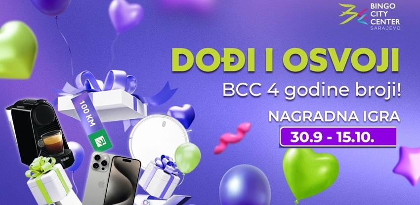 nagradna igra povodom rođendana Bingo City Centra