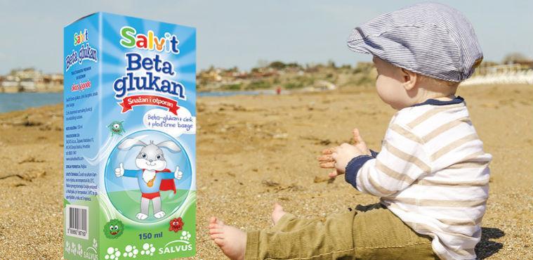 Salvit Beta Glukan - da bi najmlađi bili snažni i otporni!