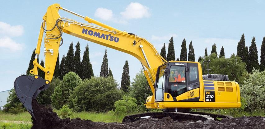 bager rovokopač komatsu teikom bh