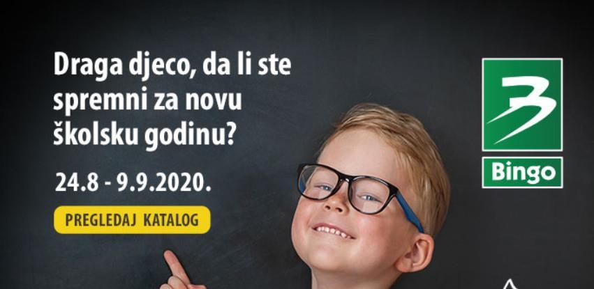 Sve za početak nove školske godine potražite u Bingo katalogu