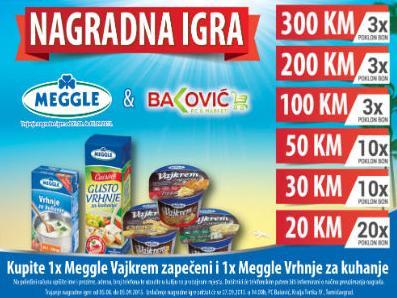 Nagradna igra Meggle & Baković!