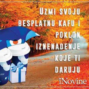 Uzmi svoju besplatnu kafu i poklon iznenađenje koje ti daruju iNovine