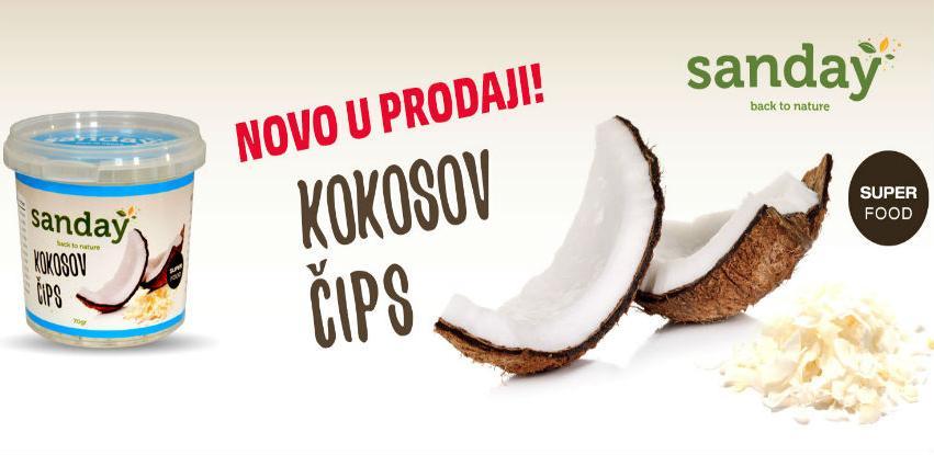 Čips od kokosa je odlična grickalica kao međuobrok