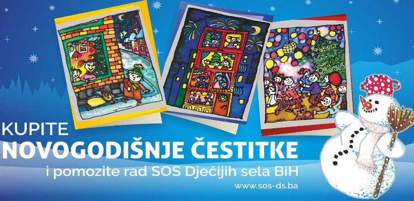 Kupite novogodišnje čestitke i pomozite rad SOS Dječijih sela BiH