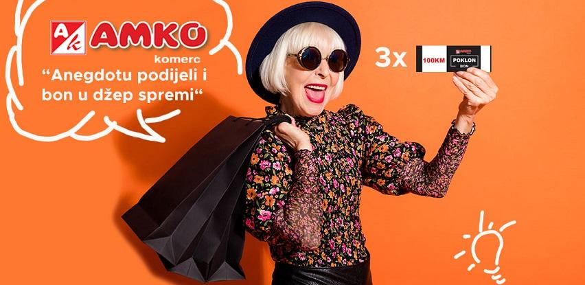 Amko komerc vas nagrađuje: "Anegdotu podijeli i bon u džep spremi"