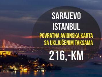 Povratna karta za Istanbul po nevjerovatnoj cijeni