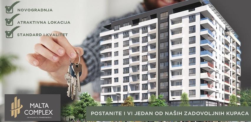 Ako ste u potrazi za stanom u novogradnji Malta Complex je pravi izbor za vas!