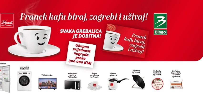 nagradna igra franck kafu biraj zagrabi i uživaj grebalica