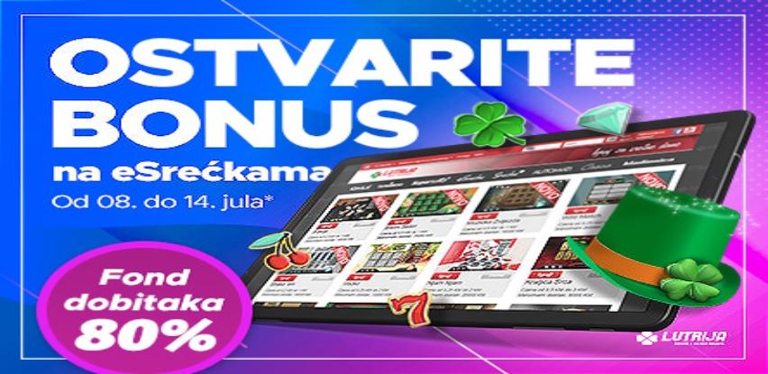 ZAIGRAJ ONLINE: Uplati 10 KM i osvoji poklon bonus 5 KM za eSrećke