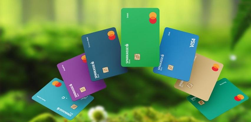 Sparkasse Bank platne kartice od reciklirane plastike