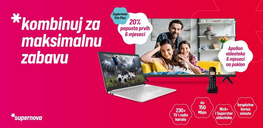 videoteka Apollon supernova bih trio plus paket