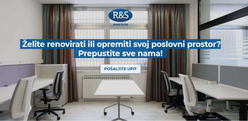 R&S d.o.o. Sarajevo vrši kompletna projektna opremanja radnih prostora