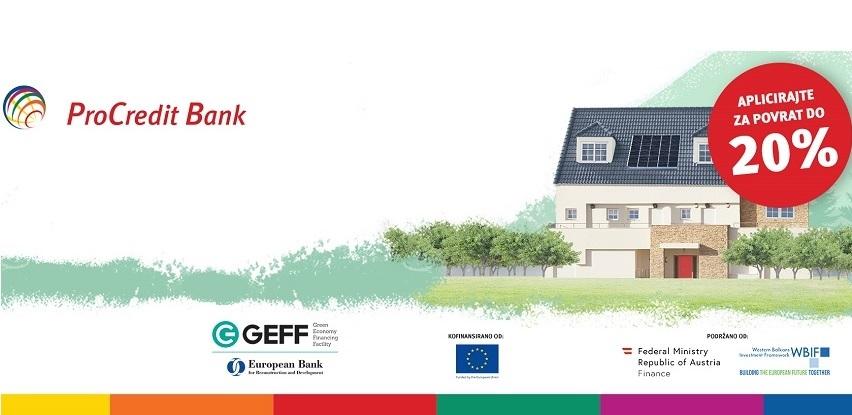 Procredit banka - kredit za energetsko efikasan dom