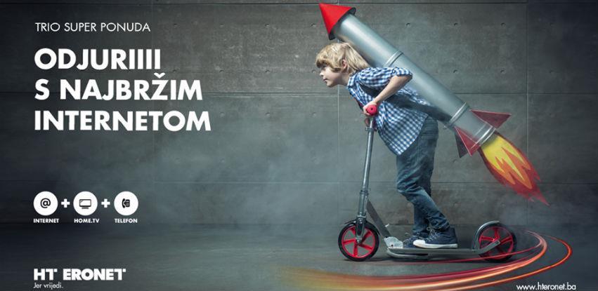 Trio Super paket s najbržim internetom uz uređaje po super povoljnim cijenama!
