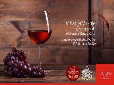Uživajte u degustaciji i promociji vina iz vinarije "Podrumi Vukoje"