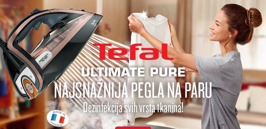 Najsnažnija porodica pegli na paru iz Tefala – Ultimate Pure!