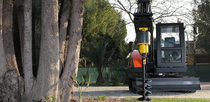 smart multifunkcionalna mašina wintec utovarivač bager viličar hidraulični priključci