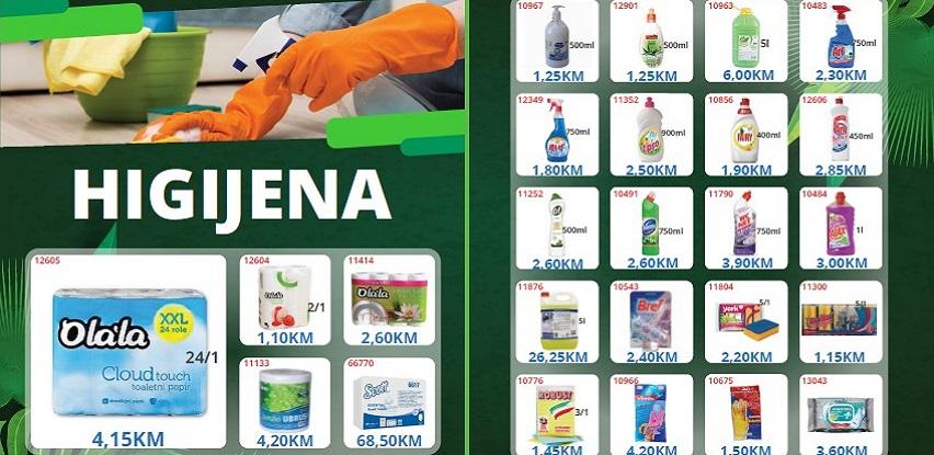 Sve za čišćenje i održavanje higijene u ponudi ŽAD Store