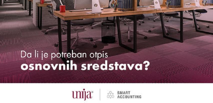 UNIJA SMART ACCOUNTING otpis stalnih sredstava