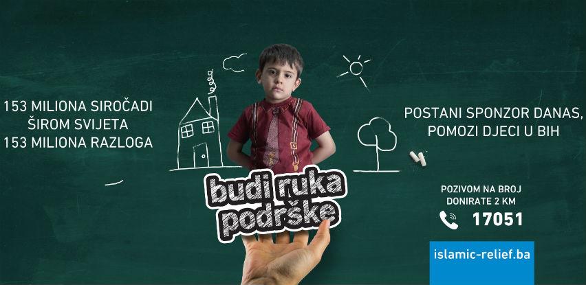 Budi ruka podrške: Postani sponzor danas, pomozi djeci u BiH