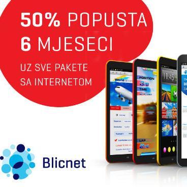 Akcija: 50 % popusta šest mjeseci!