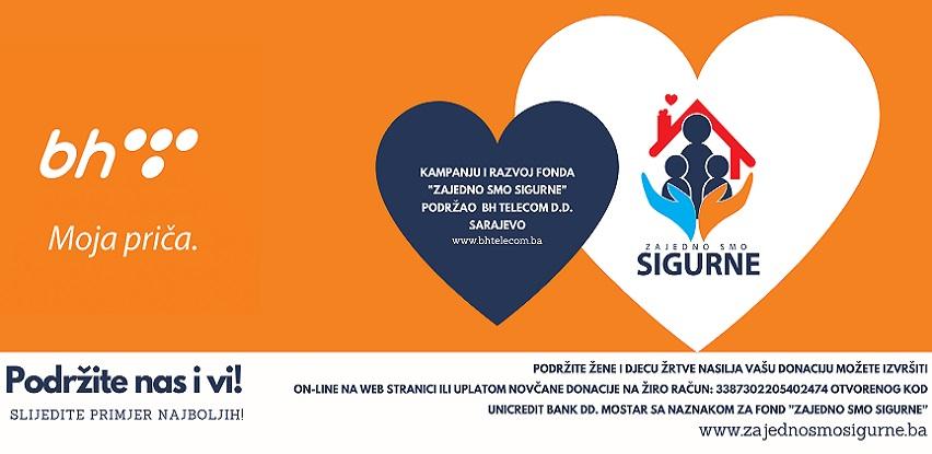BH Telecom podržao razvoj Fonda "Zajedno smo sigurne"