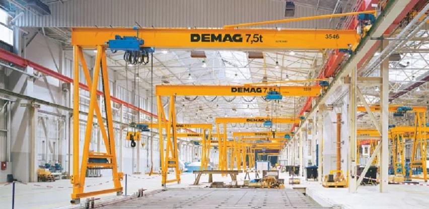 Fining Demag poluportalni kranovi