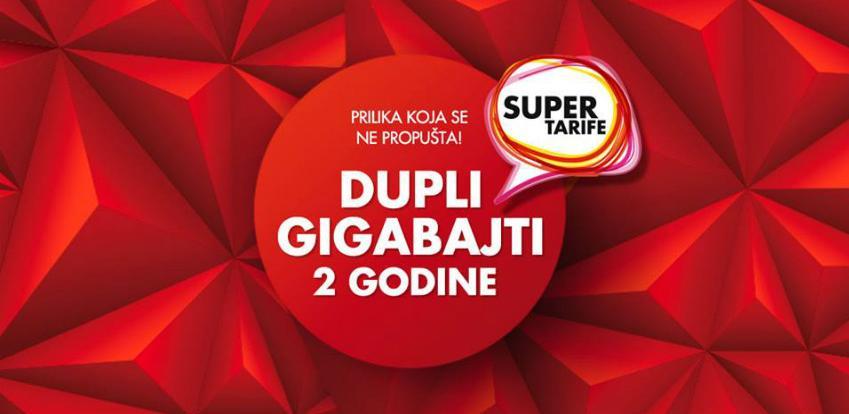Duplo više gigabajta u Super tarifi i mobilni uređaj po atraktivnoj cijeni