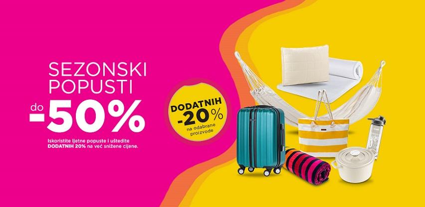 vitapur ljeto sezonski popusti peškiri jastuci jorgani posuđe