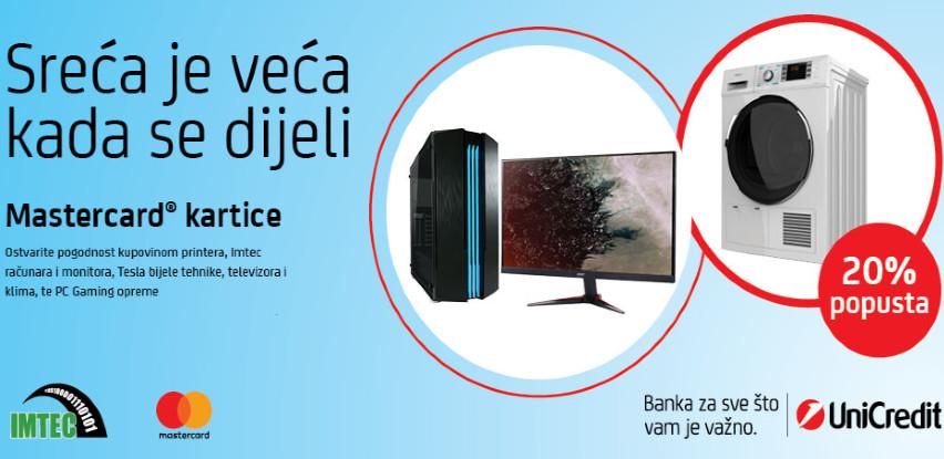 IMTEC I UNICREDIT: 20% Popusta na odabrani asortiman