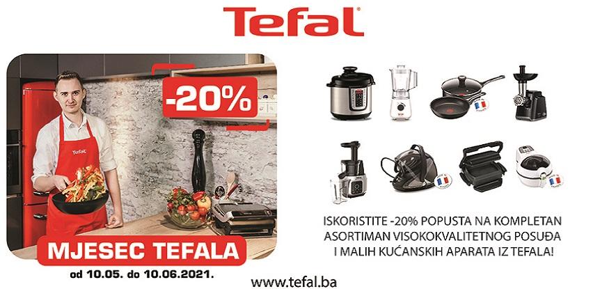 -20% popusta na kompletan Tefal asortiman!