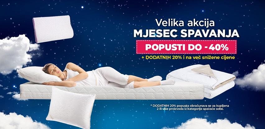 vitapur mjesec spavanja popust spavaća soba madraci jastuci posteljina