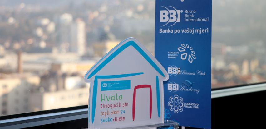 BBI banka prihod od ulaznica za SHF donirala SOS Dječijim selima u BiH