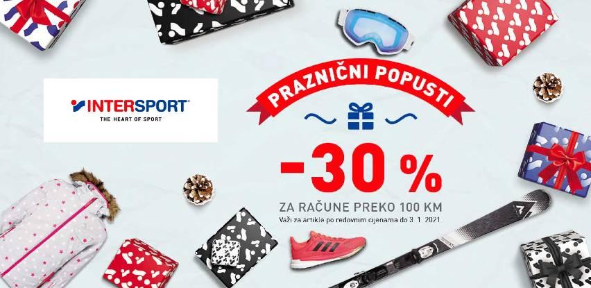 PRAZNIČNA AKCIJA u INTERSPORTU: SPORTSKA 2021!